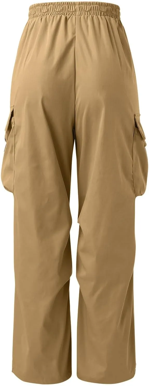 Cargo Pant for Men Stretchy Casual Joggers Elasticated Waist Jogging Work Pant Multi Pockets