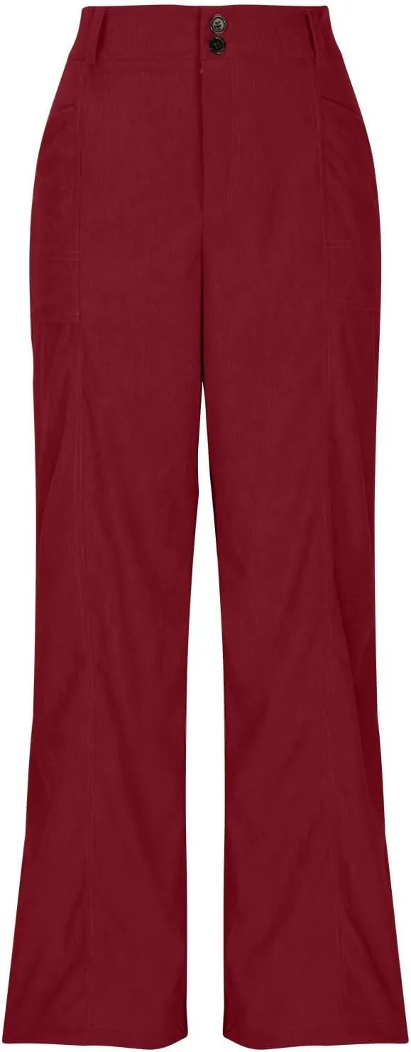 Casual Pants for Women 2025 Summer Straight Wide Leg Stretchy High Waist Solid Color Pants Trendy Baggy Loose Trousers