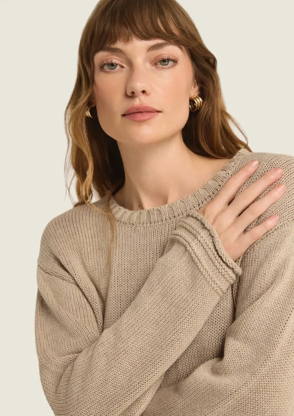 Emerson Sweater - Oatmeal Heather