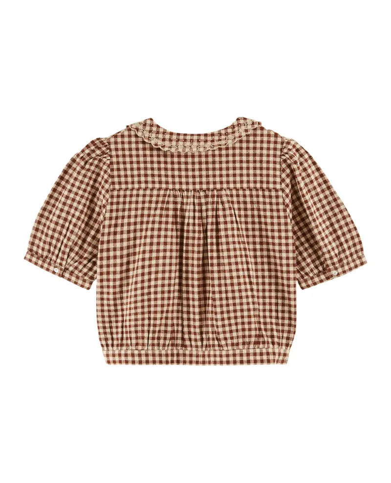 Emile & Ida Boby Chocolate Brown Blouse