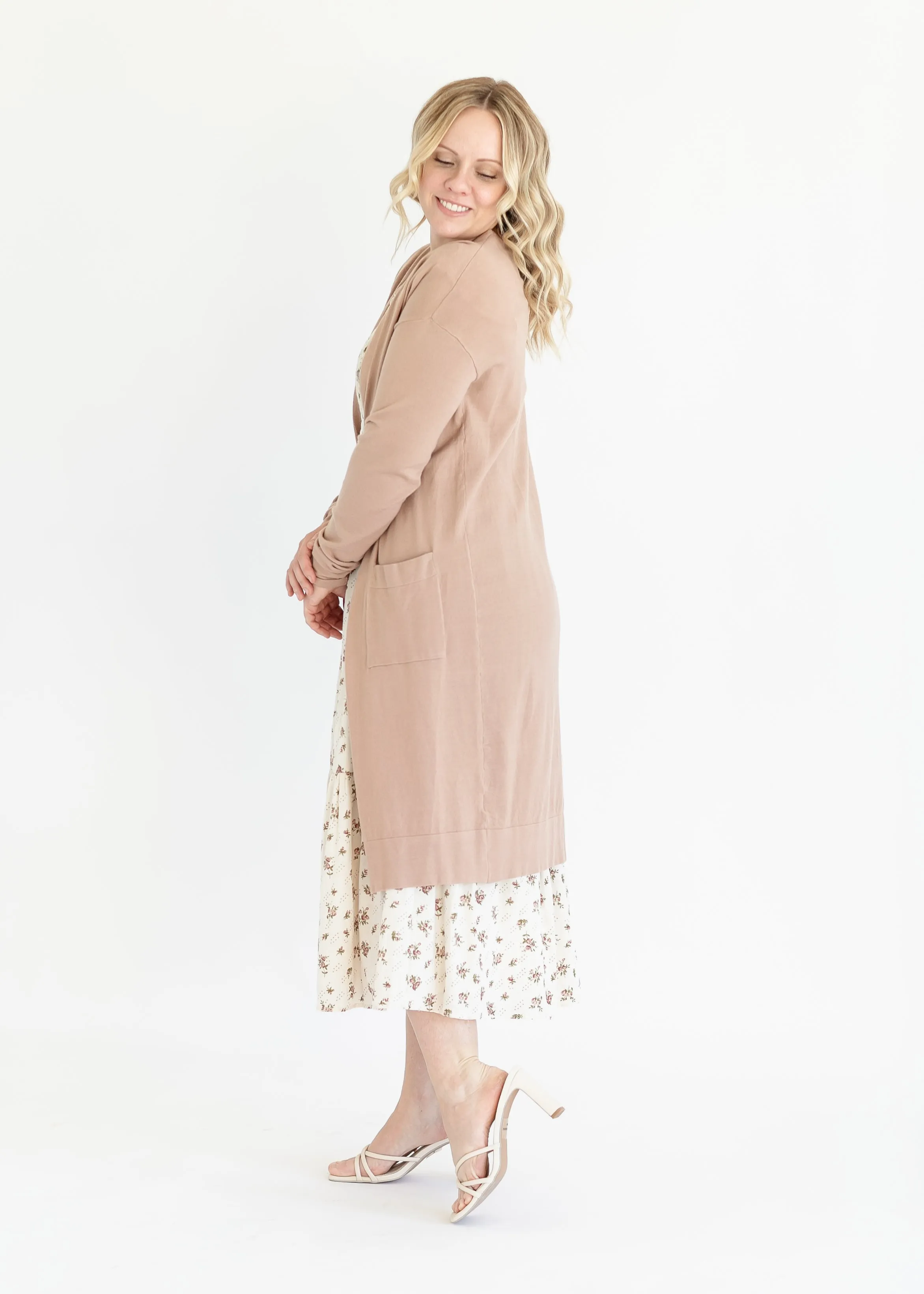 Essential Long   Soft Cardigan