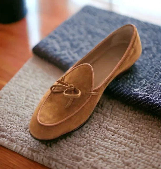 Fashion Tassel Suede Loafers for Men