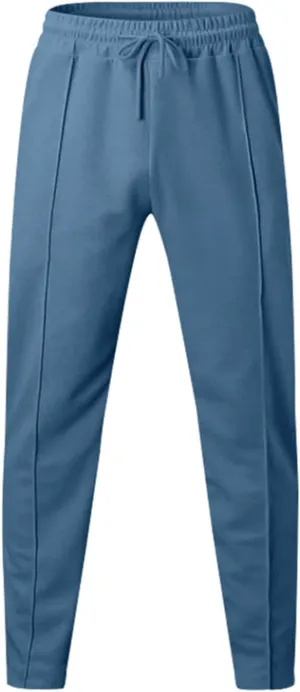 Finelylove Mens Sweatpants Stretchy Lightweight Workout Pants Pleated Front Tapered Leisure Trousers with Pockets
