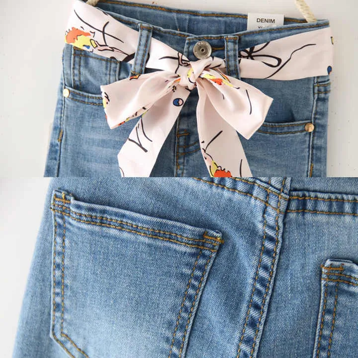 Girls Jeans Baby Kids Jeans for Children-بنطلونات جينز للبنات