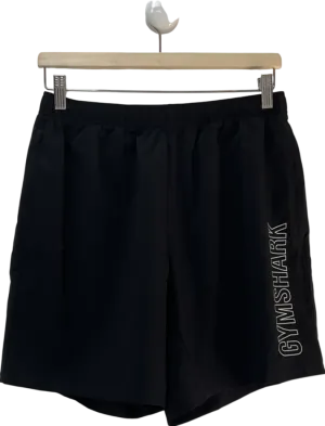gymshark Black Fitness Graphic Shorts UK M
