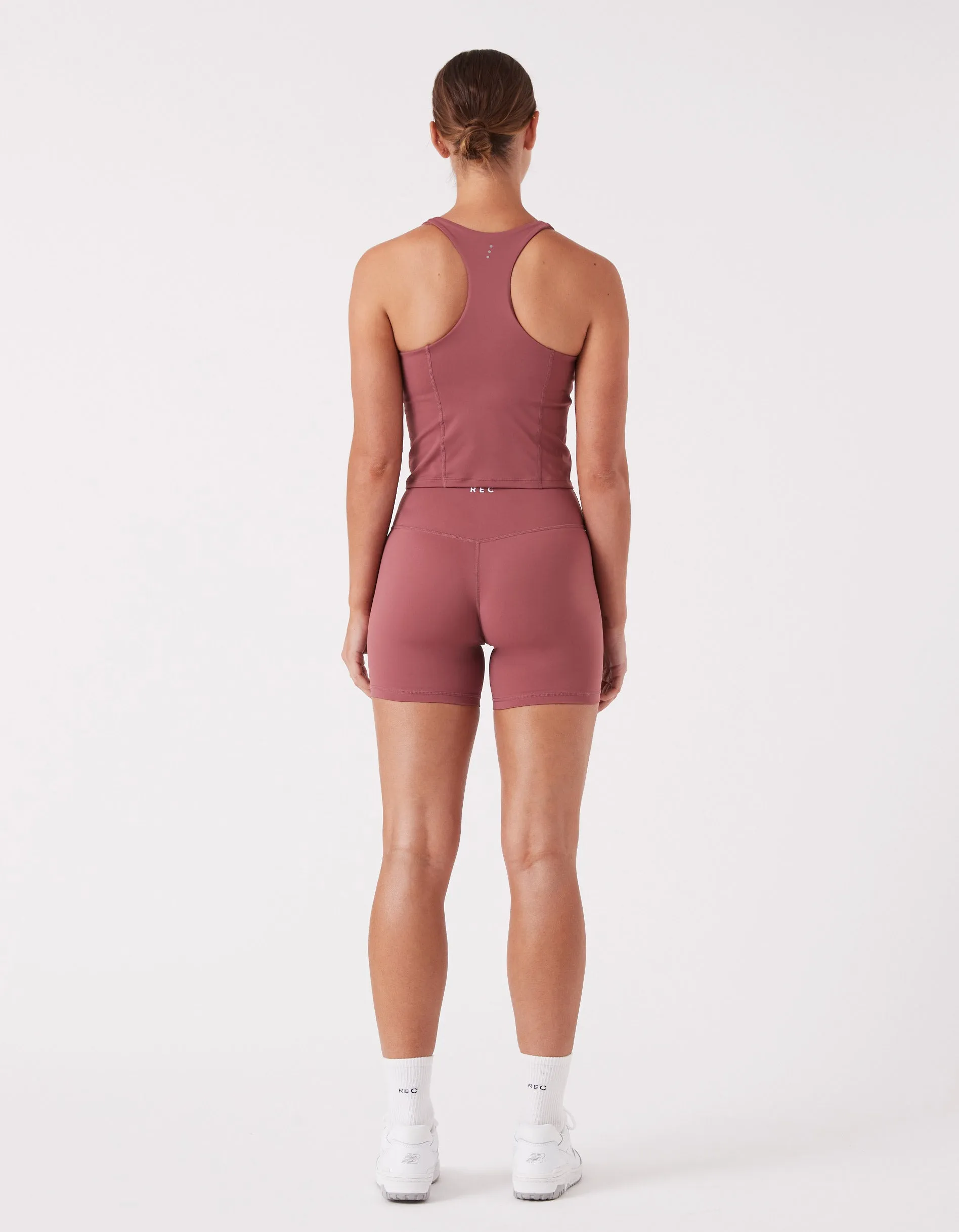 Hold Racer Tank Dk Musk