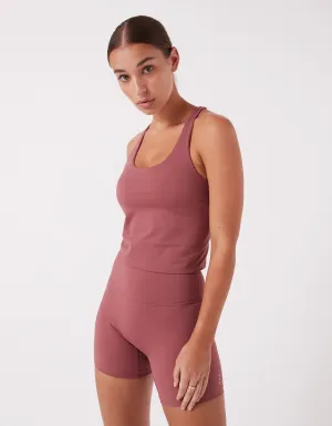 Hold Racer Tank Dk Musk