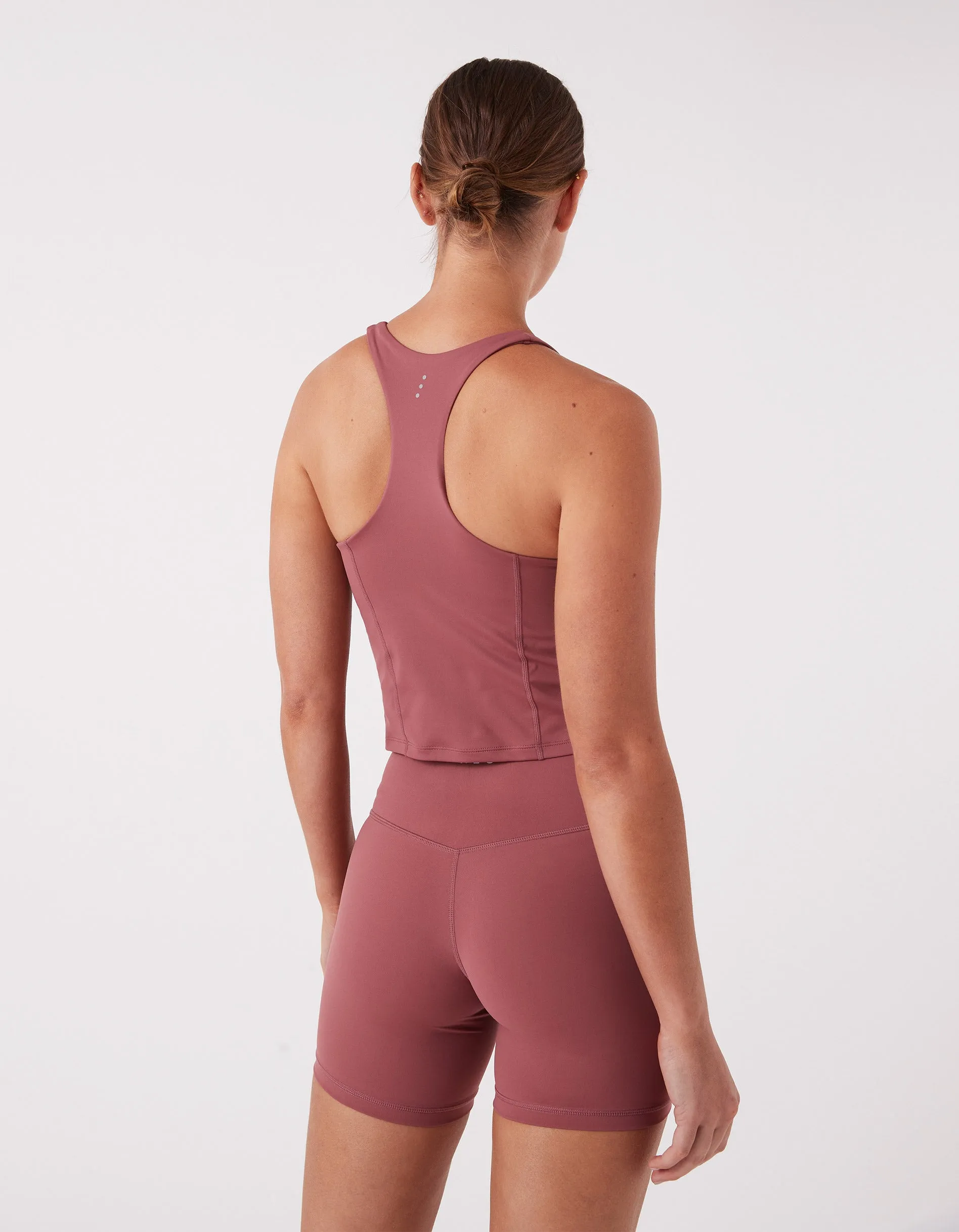 Hold Racer Tank Dk Musk