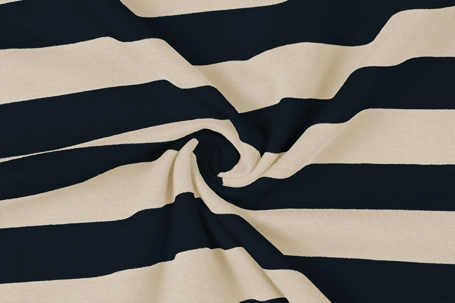 KESIHAN Men's Casual Striped Shirts Crewneck Long Sleeve Basic T-Shirt Basic Daily Work Stripe Tee Tops