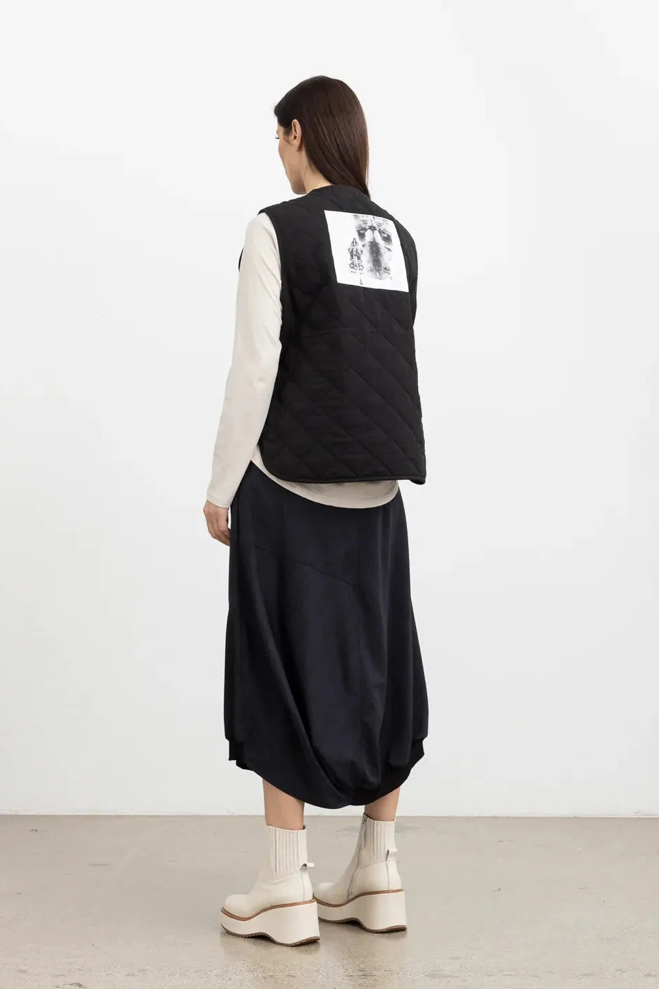 Live in the moment vest/Black