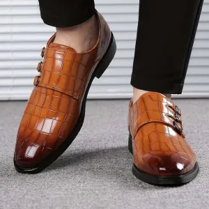 Men's Formal Leather Shoes: Classic Lace-Up Style