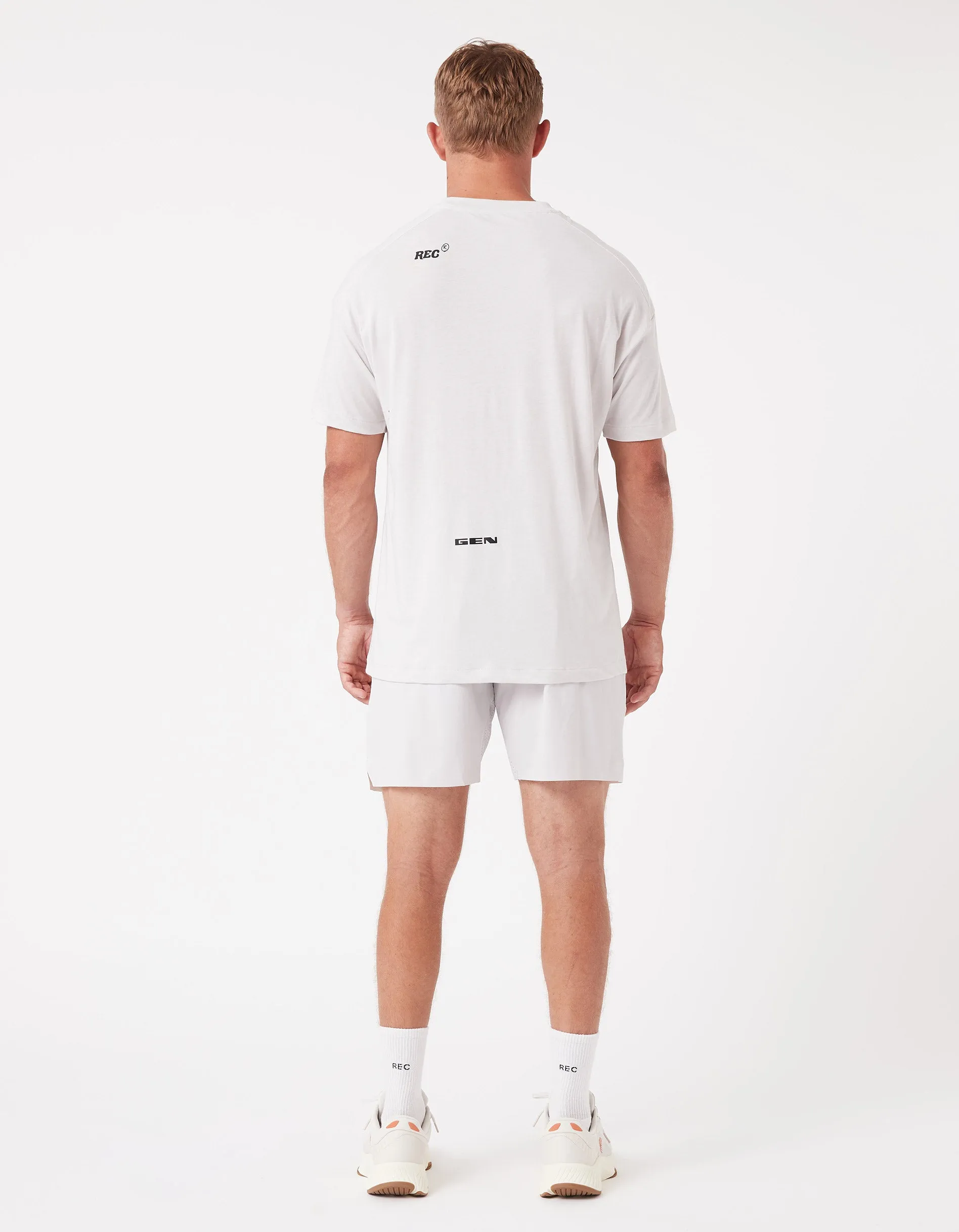 Oxy Mass Decal Tee Frost