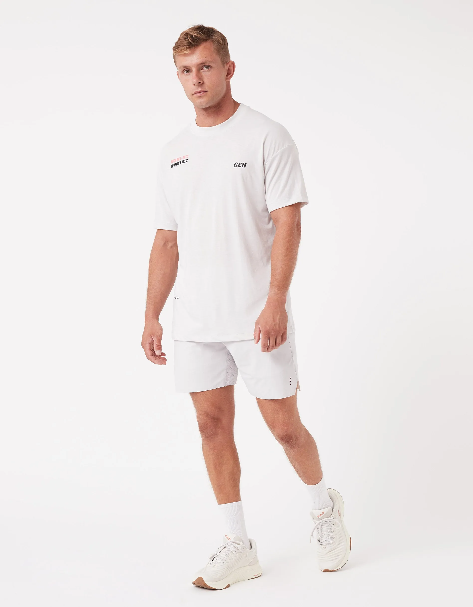Oxy Mass Decal Tee Frost