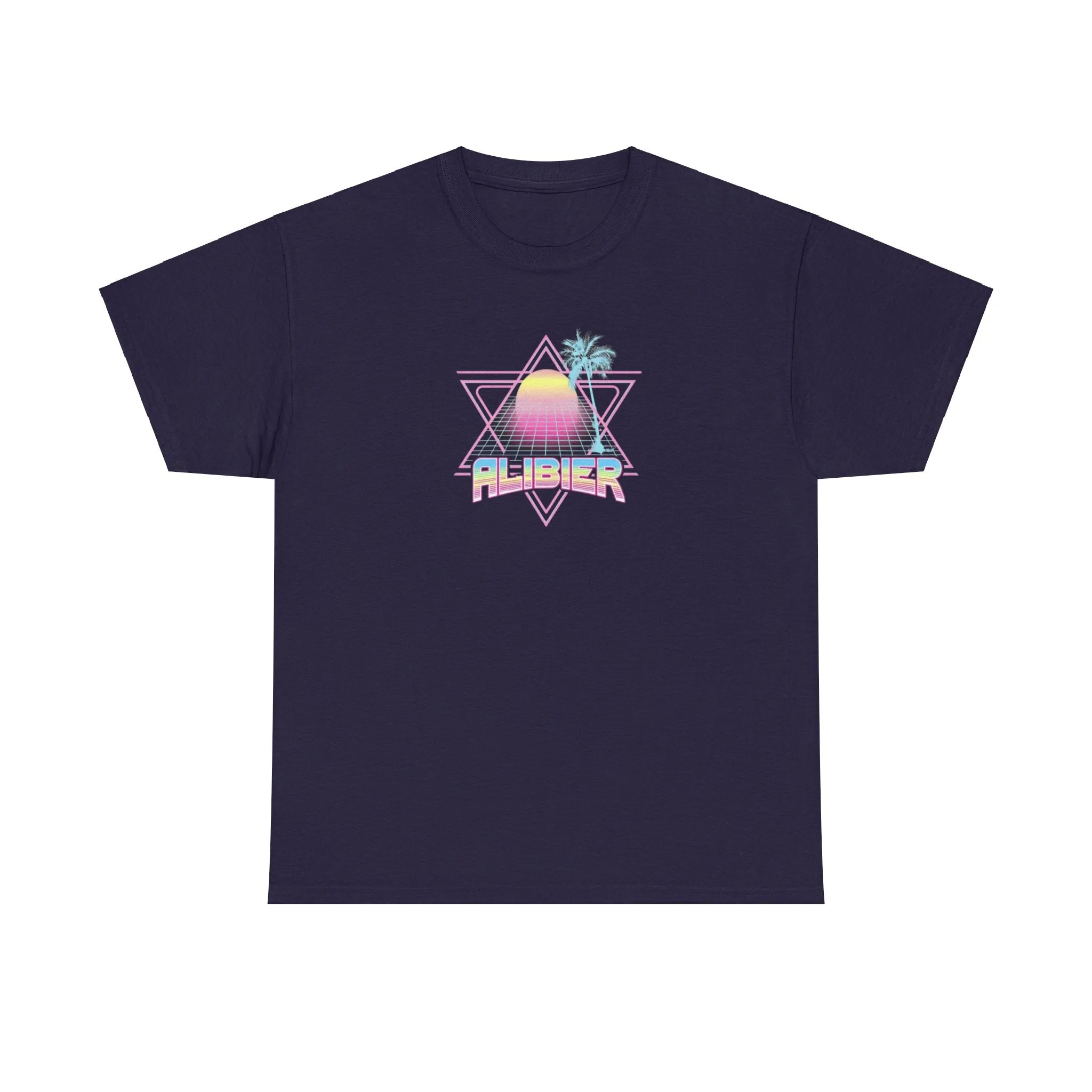 Retro Alibier Unisex Heavy Cotton Tee