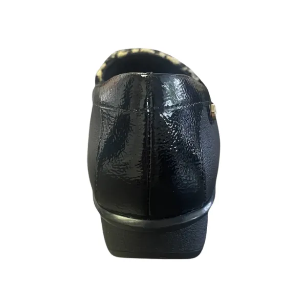 Revere Women's Montemarte Wedge Loafer Houndstooth
