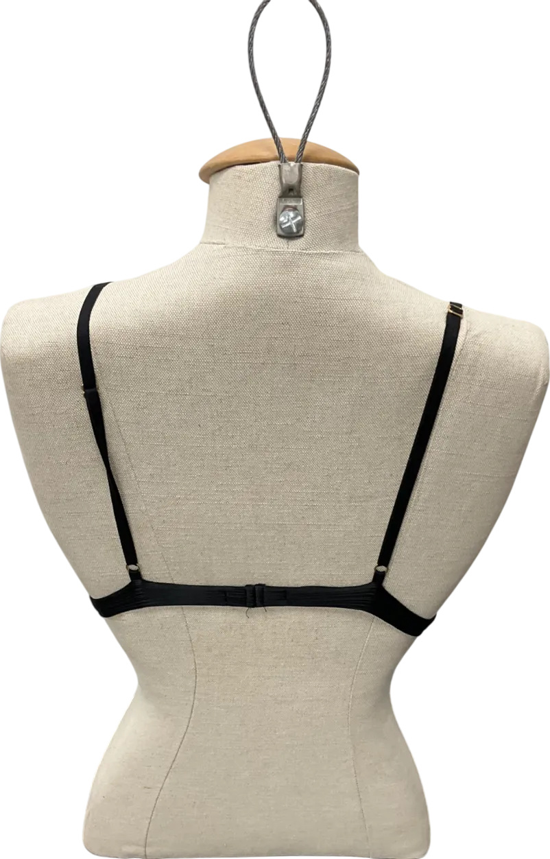 SLA the label Black Lounge Wear Bralette UK XS