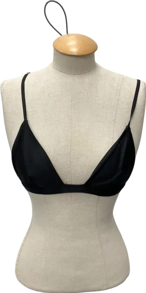 SLA the label Black Lounge Wear Bralette UK XS