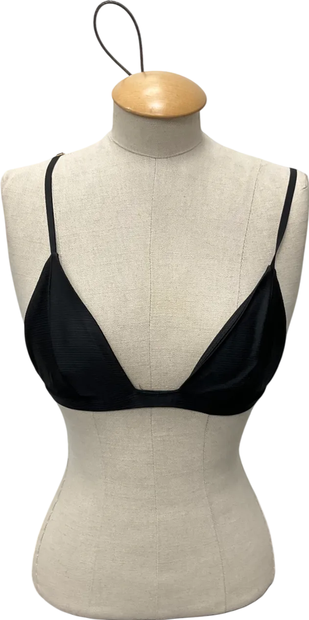 SLA the label Black Lounge Wear Bralette UK XS