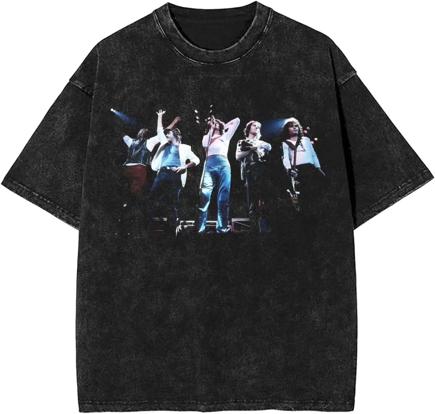 T-Shirt Men's Cotton Oversized for Unisex Short Sleeve Crew Neck Loose Tops