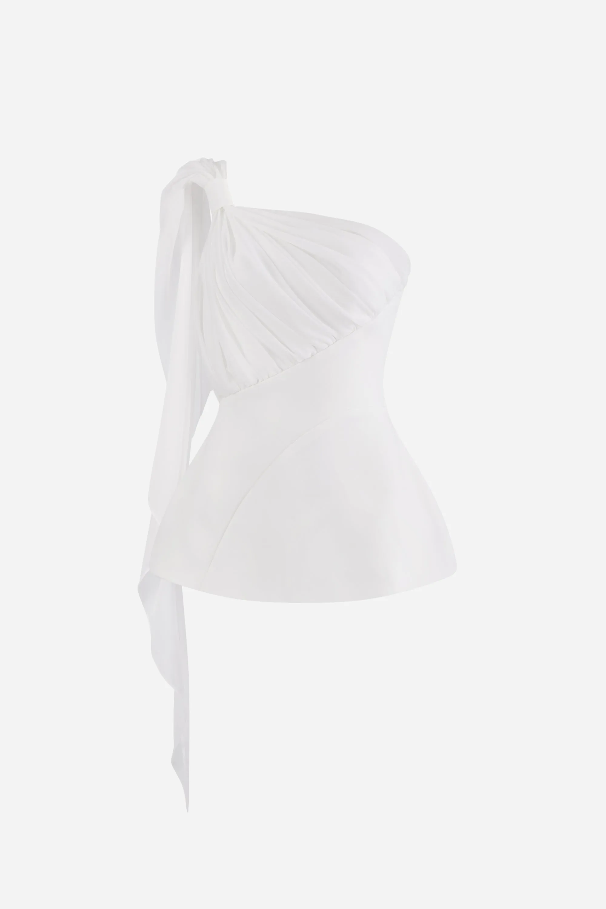 Virtus Drap One-shoulder Top