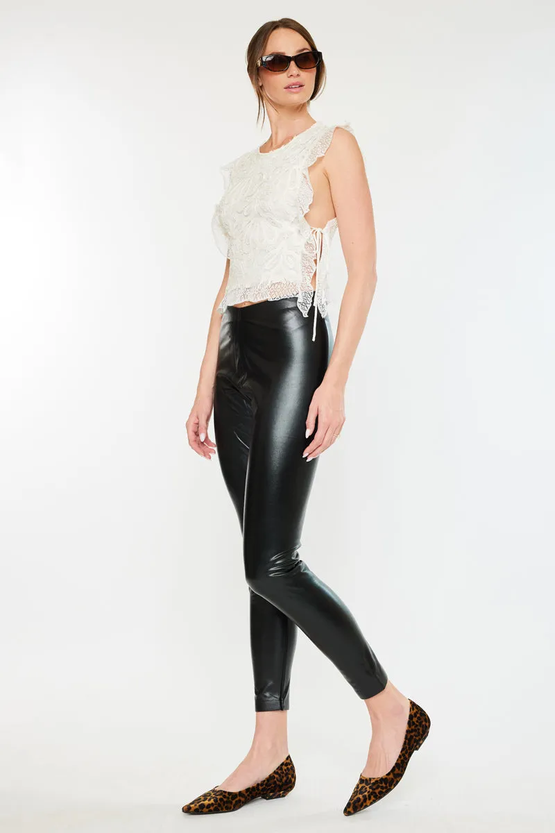 Widow Ultra High Rise Faux Leather Jeggings