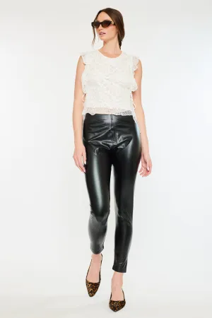 Widow Ultra High Rise Faux Leather Jeggings