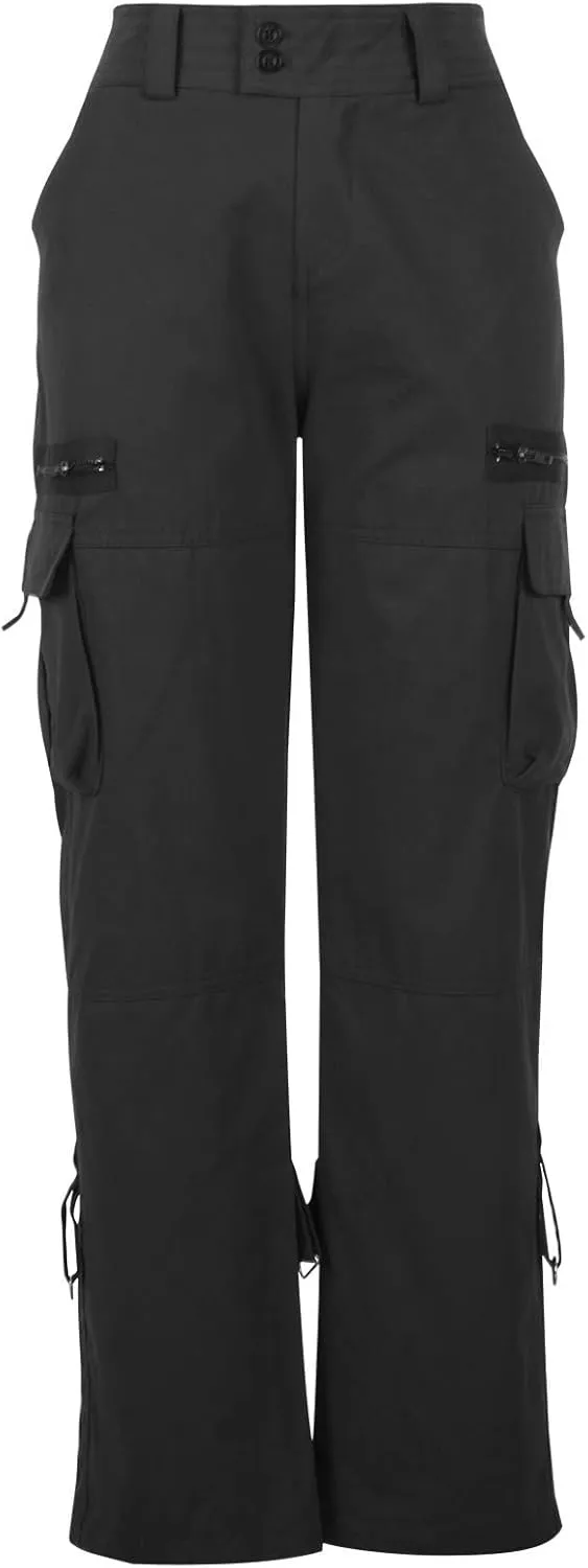 Women's Stretchy Tactical Cargo Pants High Waisted Casual Joggers Plus Size Skinny Trousers Cargo Pants with 6 Pockets