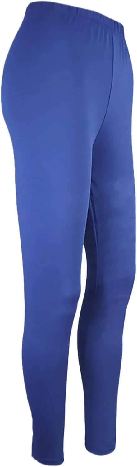Women's Yoga Pants Lightweight Stretchy High Waist Leggings Solid Color Slim Fit Cropped Trousers Workout Casual